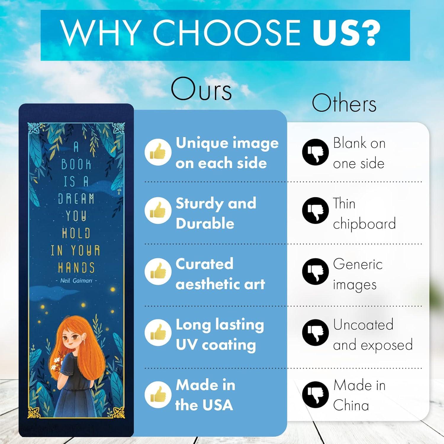 Marcadores de Libros Doble Cara Livin Harmony - 12 Unidades