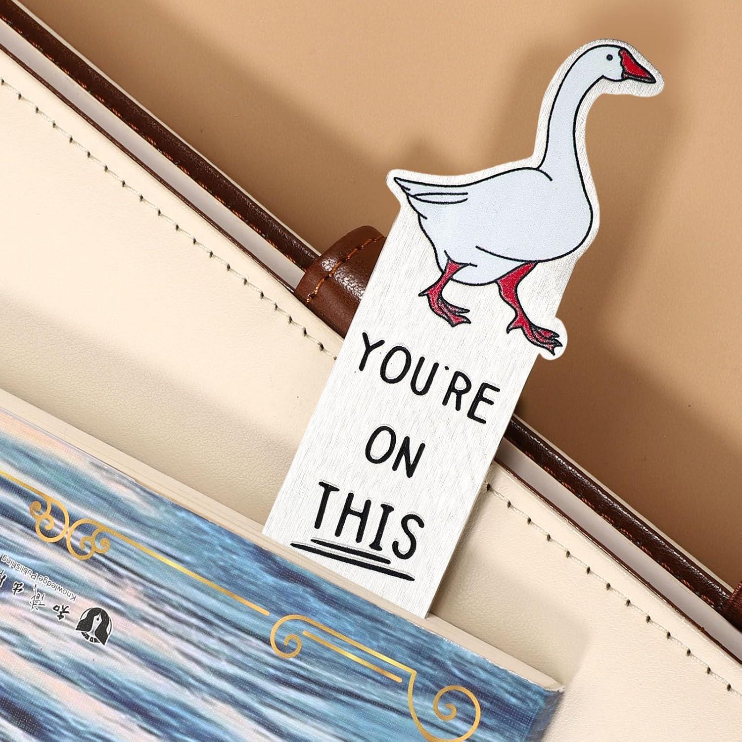 Marcador de Páginas Ganso Tonto Lyreh 13x4 cm Acero Inoxidable
