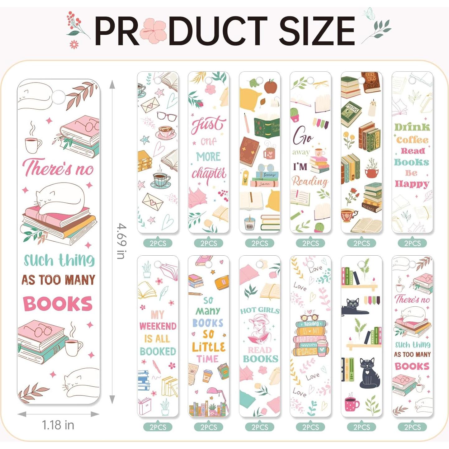 Calcomanías de Marcadores Acrílicos AFRITEE - 24 Hojas DIY