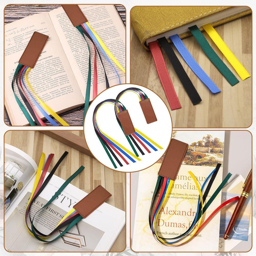 Marcadores de Biblia Respleiej 2 Pcs Cinta Colorida 33 cm