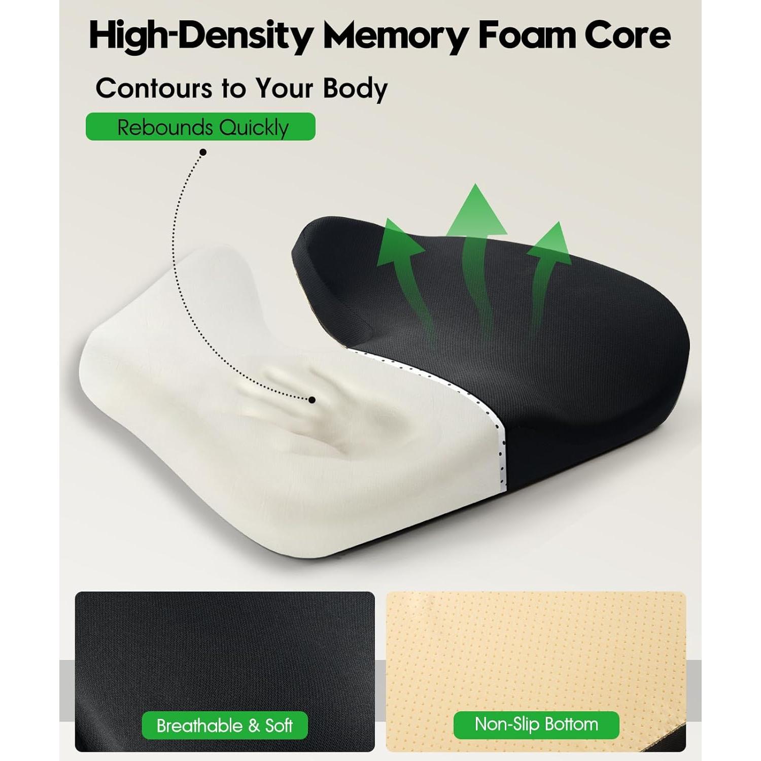 Cojín Ergonómico Irosiy para Silla de Oficina - Alivio de Presión