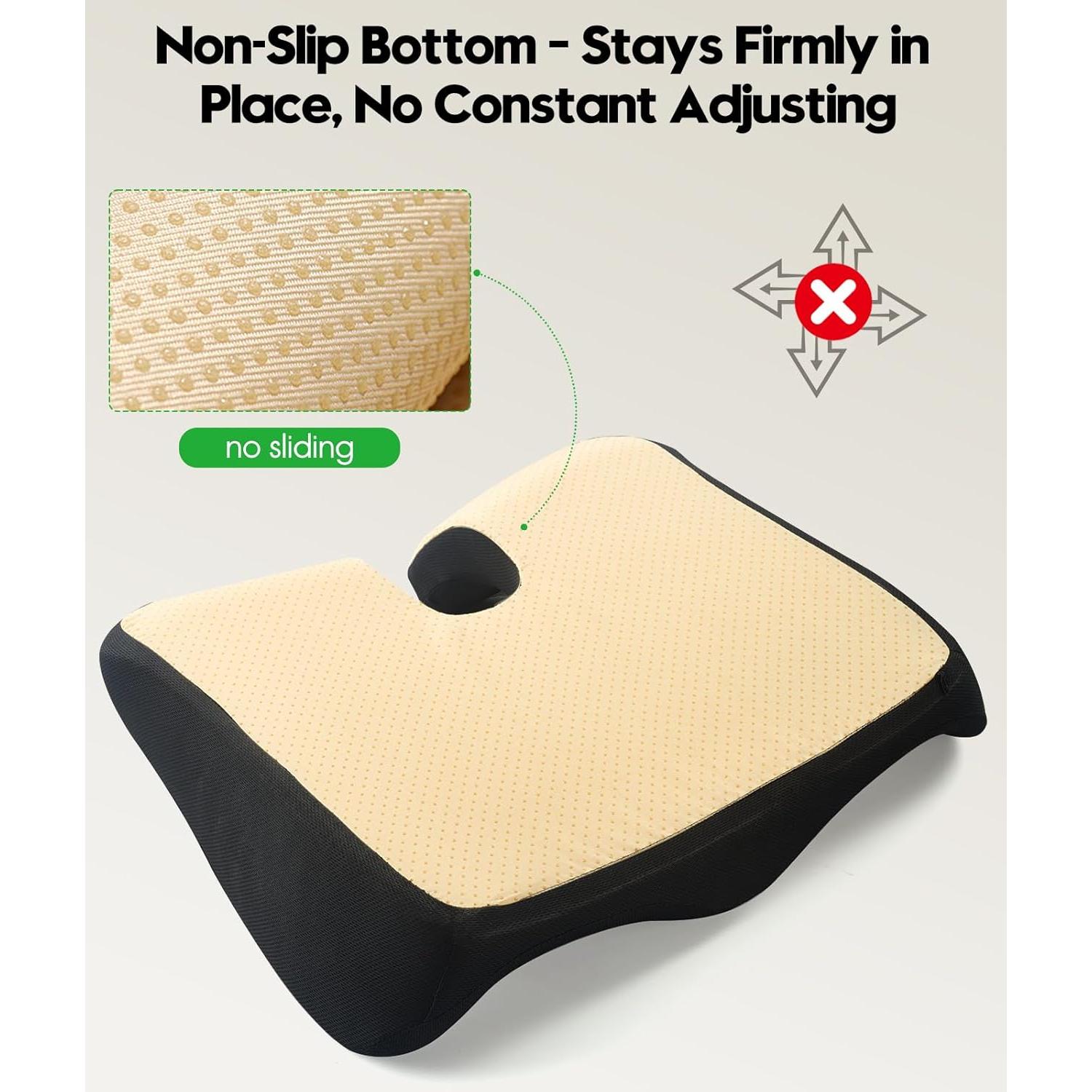 Cojín Ergonómico Irosiy para Silla de Oficina - Alivio de Presión