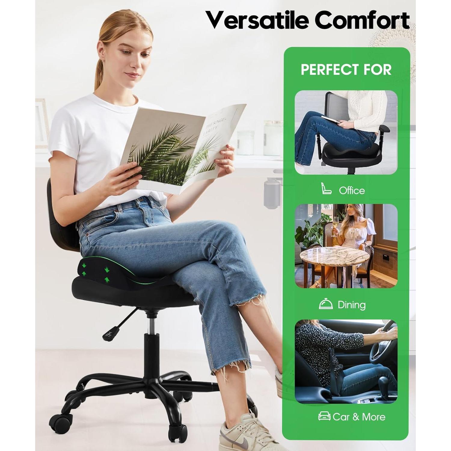 Cojín Ergonómico Irosiy para Silla de Oficina - Alivio de Presión