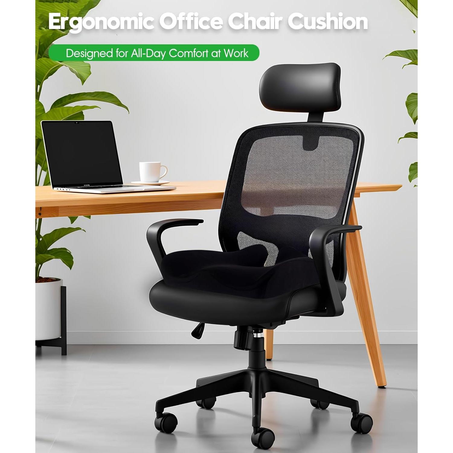 Cojín Ergonómico Irosiy para Silla de Oficina - Alivio de Presión