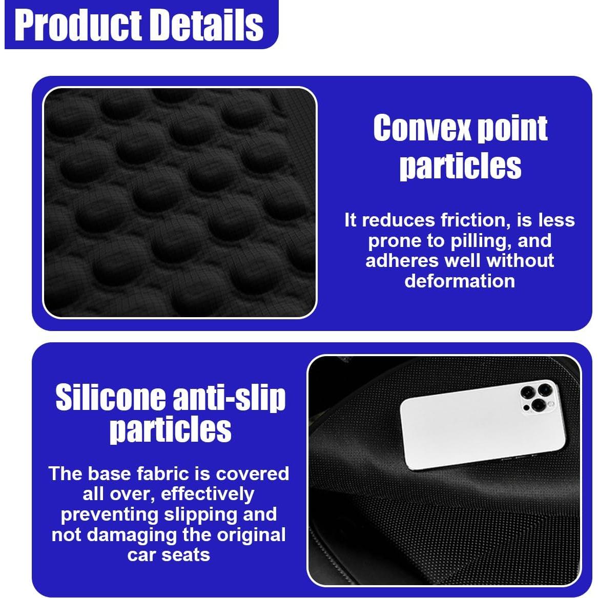 Cojín de Asiento de Coche GAOLAOSY con Gel Refrigerante 46.8x44.8cm