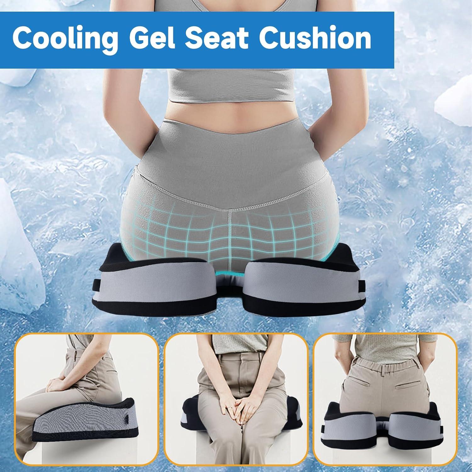 Cojín de Gel ZFUHWT para Silla de Oficina 11.94 cm Alivio Dolor