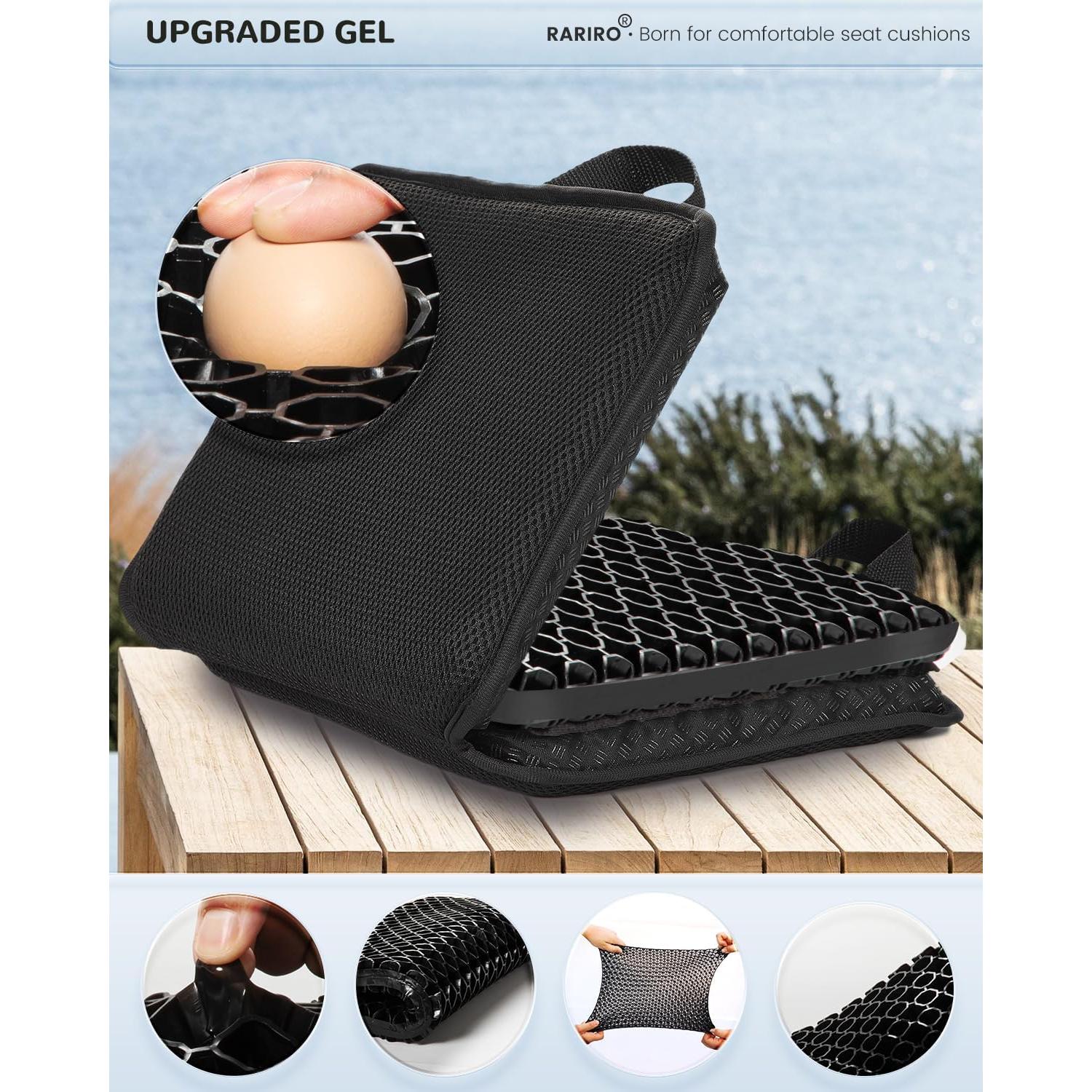 Cojín de Gel RARIRO Plegable Impermeable 52.07x30.48cm