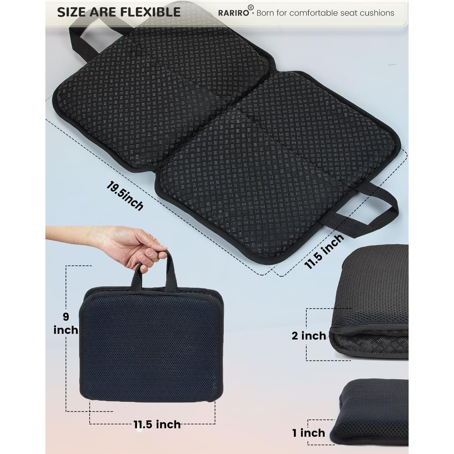 Cojín de Gel RARIRO Plegable Impermeable 52.07x30.48cm