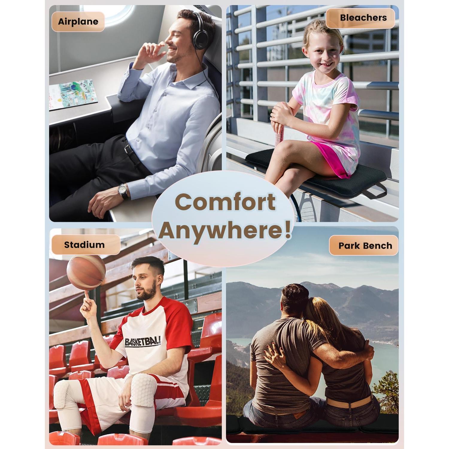 Cojín de Gel RARIRO Plegable Impermeable 52.07x30.48cm