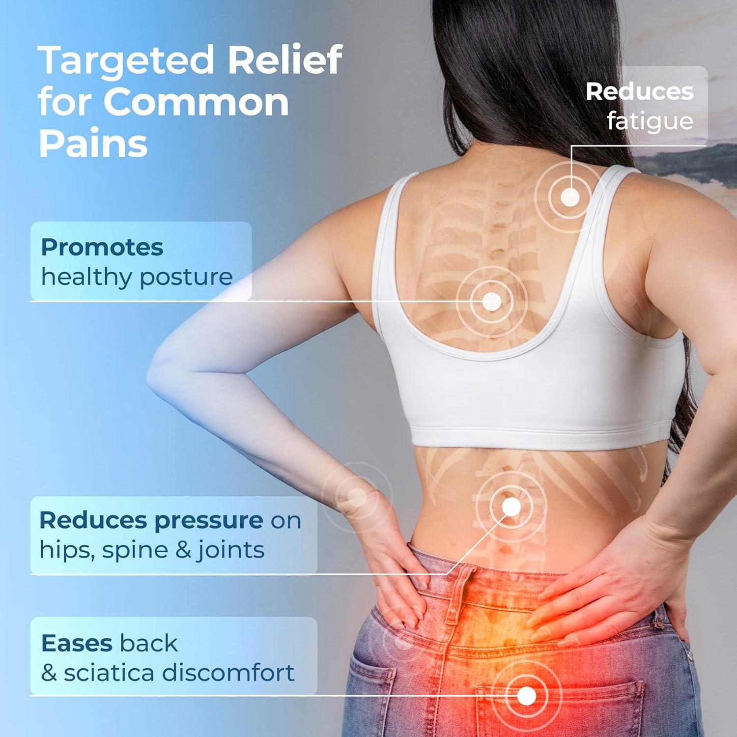 Cojín de Gel LuminaRest para Asiento - Espuma Viscoelástica Certificada