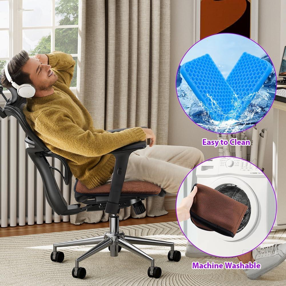 Cojín de Gel Jaxbo Plegable para Alivio de Dolor 38x26cm