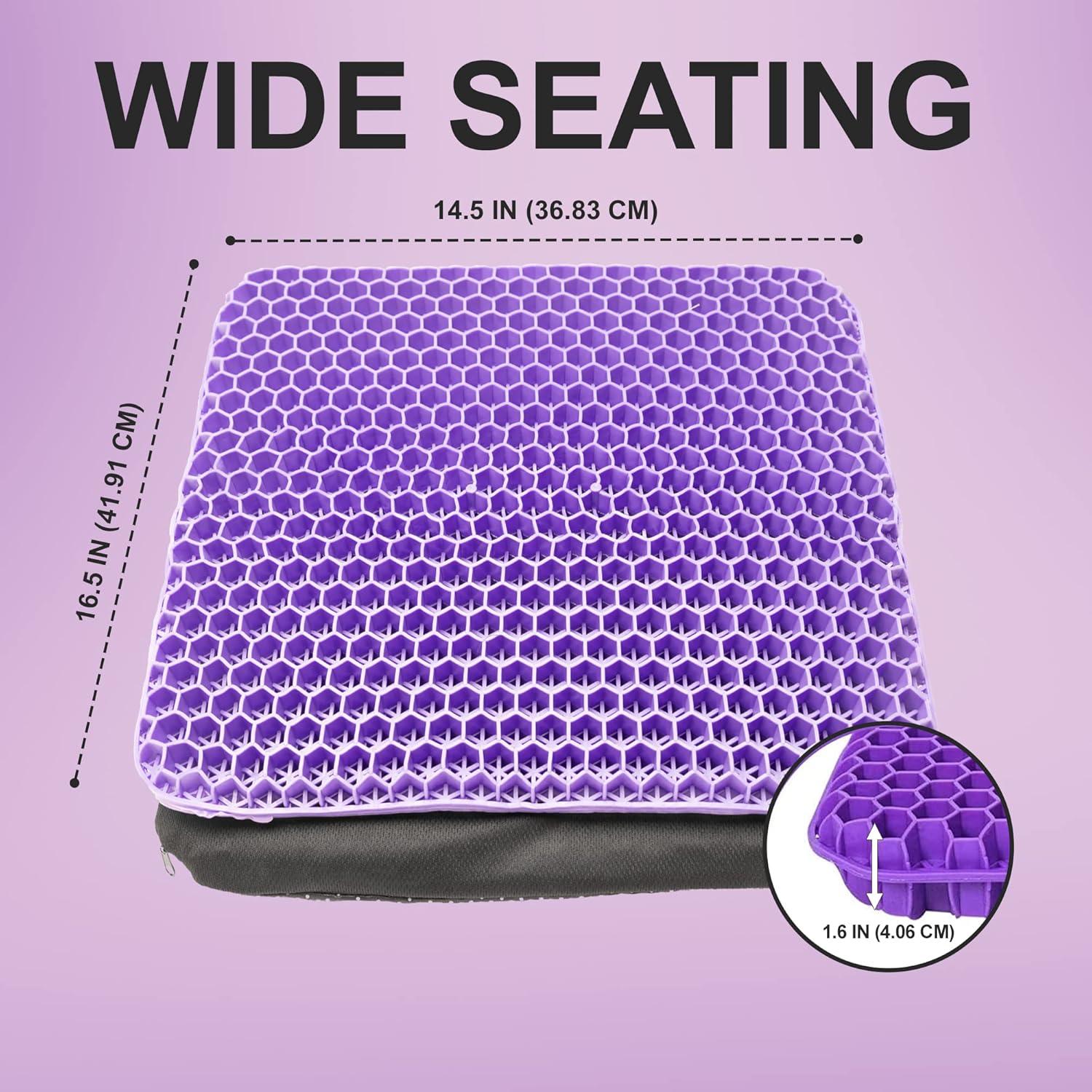 Cojín de Asiento de Gel Bulletproof 40x35 cm Lavable