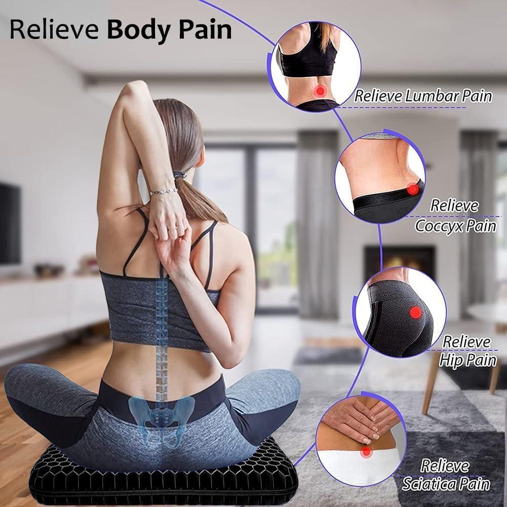 Cojín de Gel Extra Grueso Helishy para Alivio de Presión