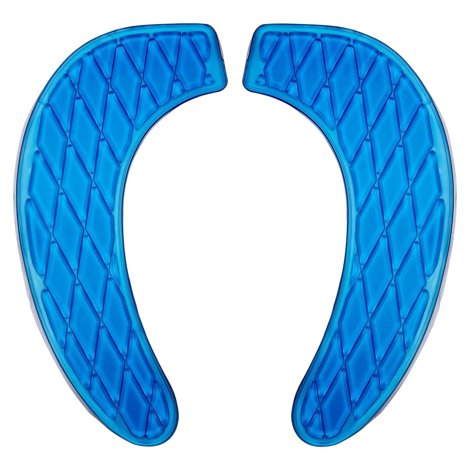 Cojín de Asiento de Inodoro Gel Kindax Redondo Azul