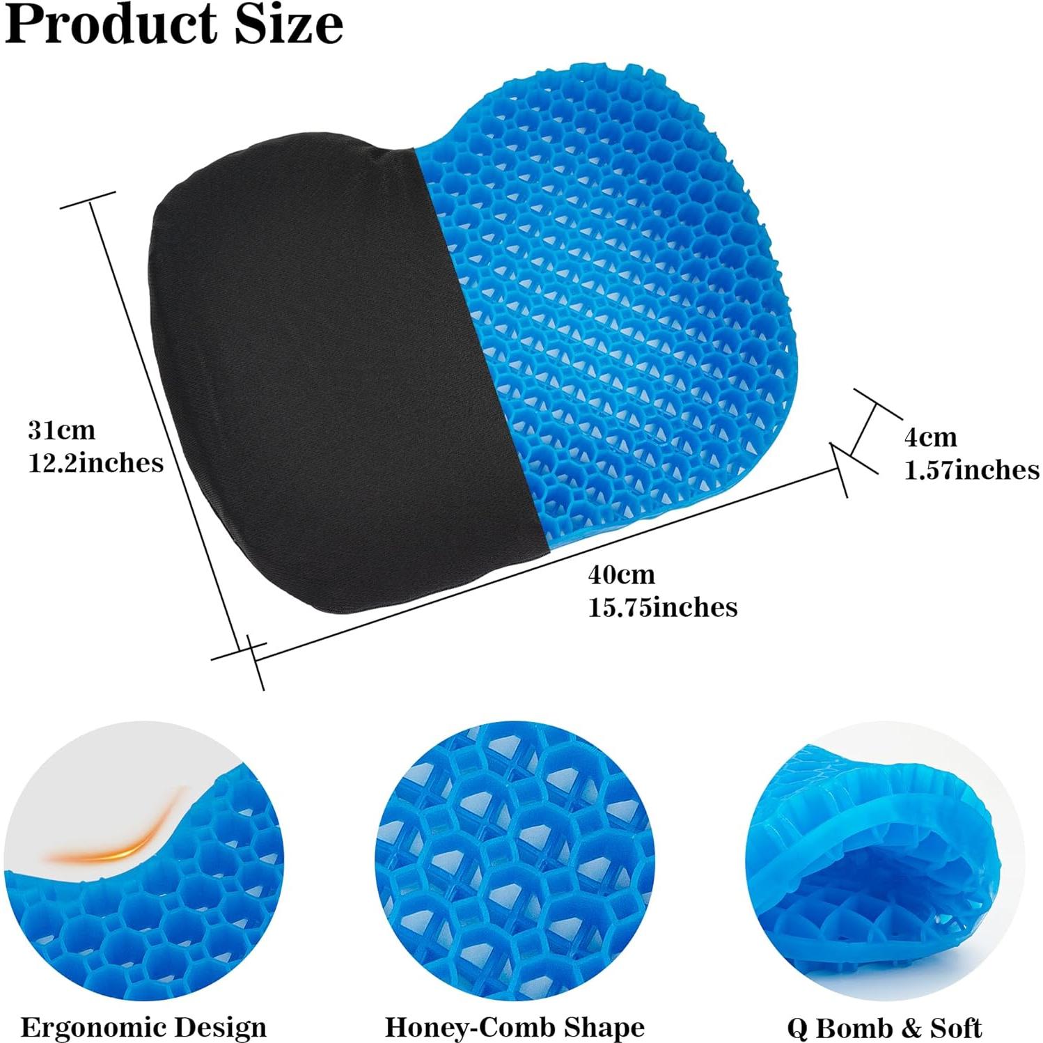 Cojín de Asiento Ergonómico Omoojee para Kayak y Canoa