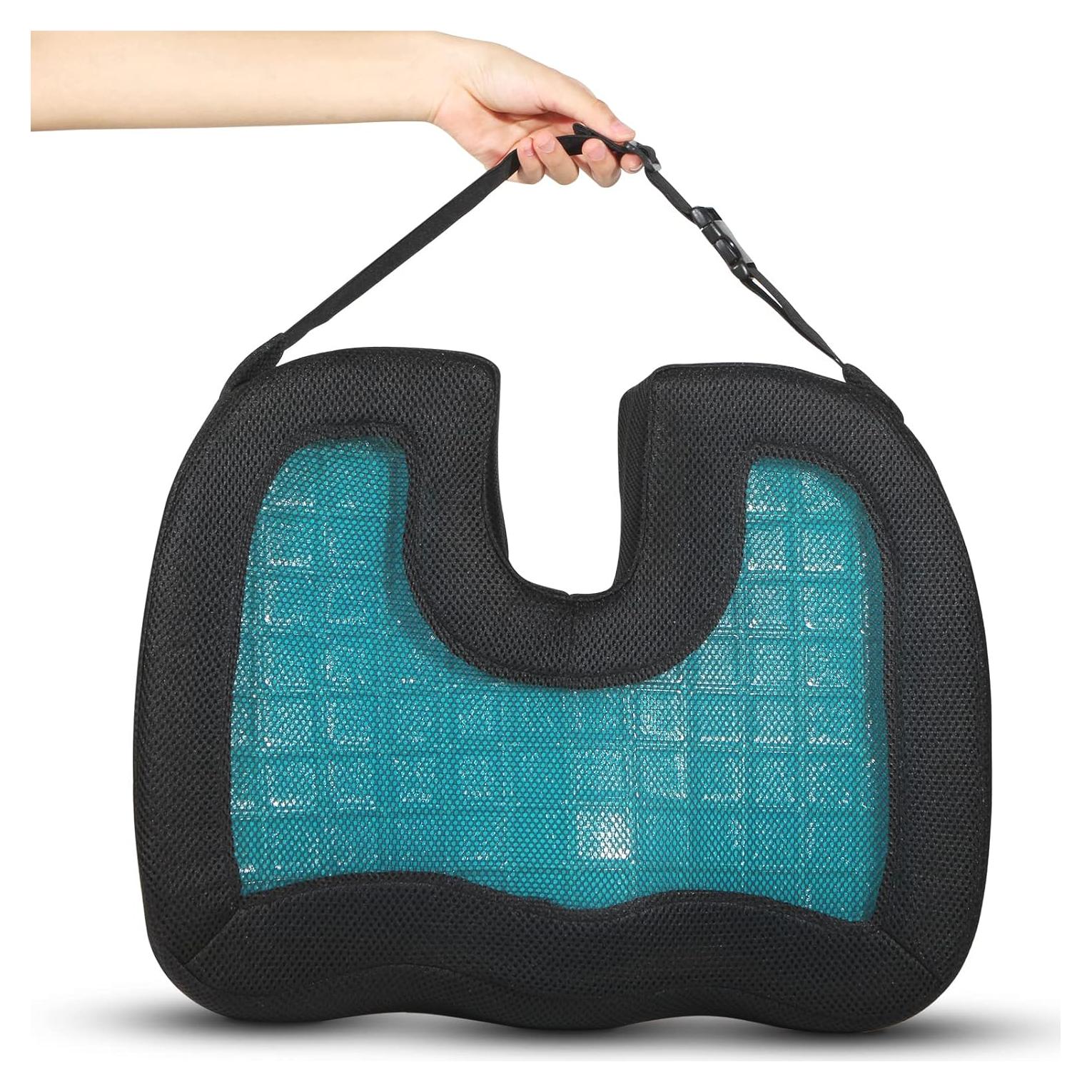 Cojín de Asiento MargGona con Gel Refrigerante - Espuma de Memoria