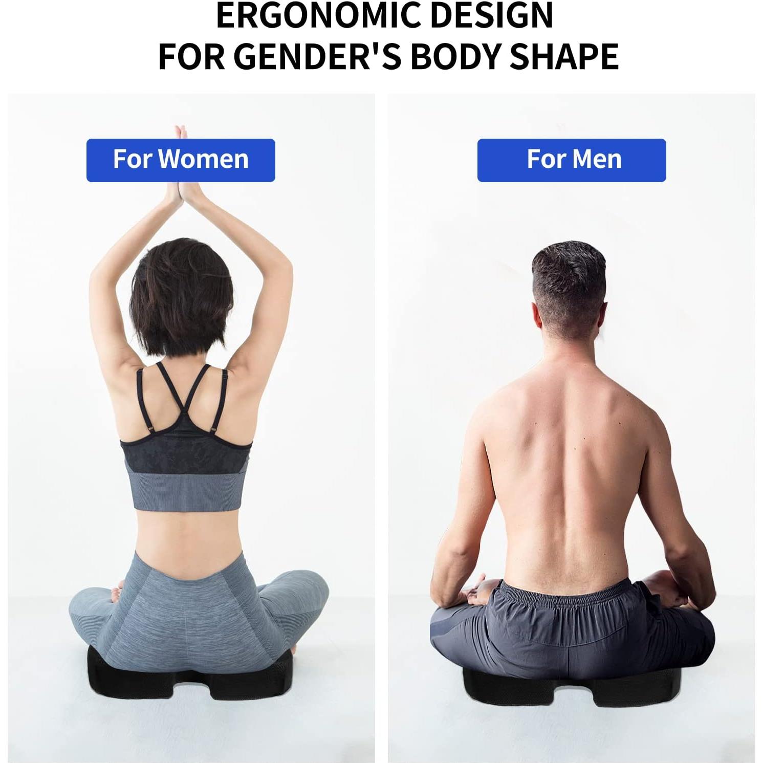 Cojín de Asiento MargGona con Gel Refrigerante - Espuma de Memoria