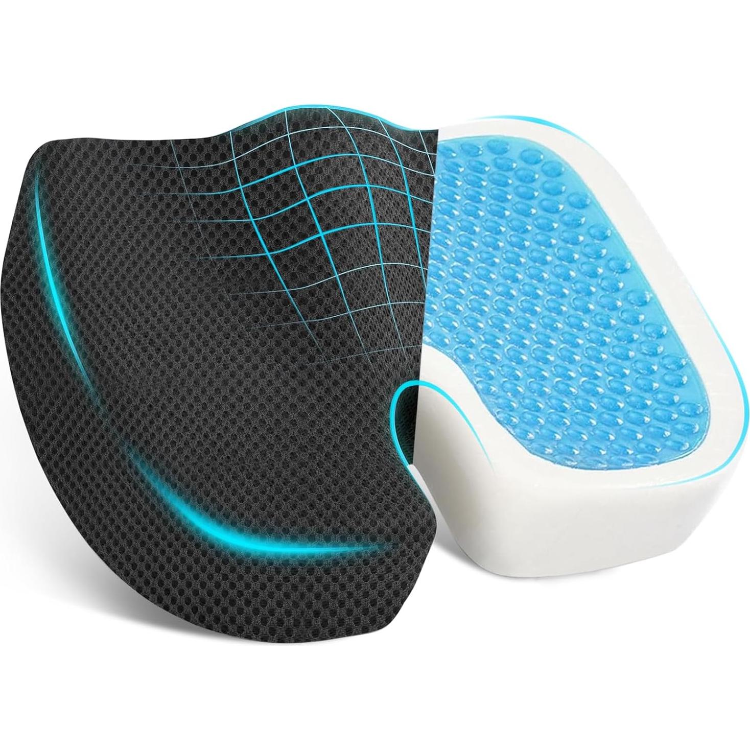 Cojín Ortopédico Healthy AMS con Espuma Memoria y Gel 45x35cm