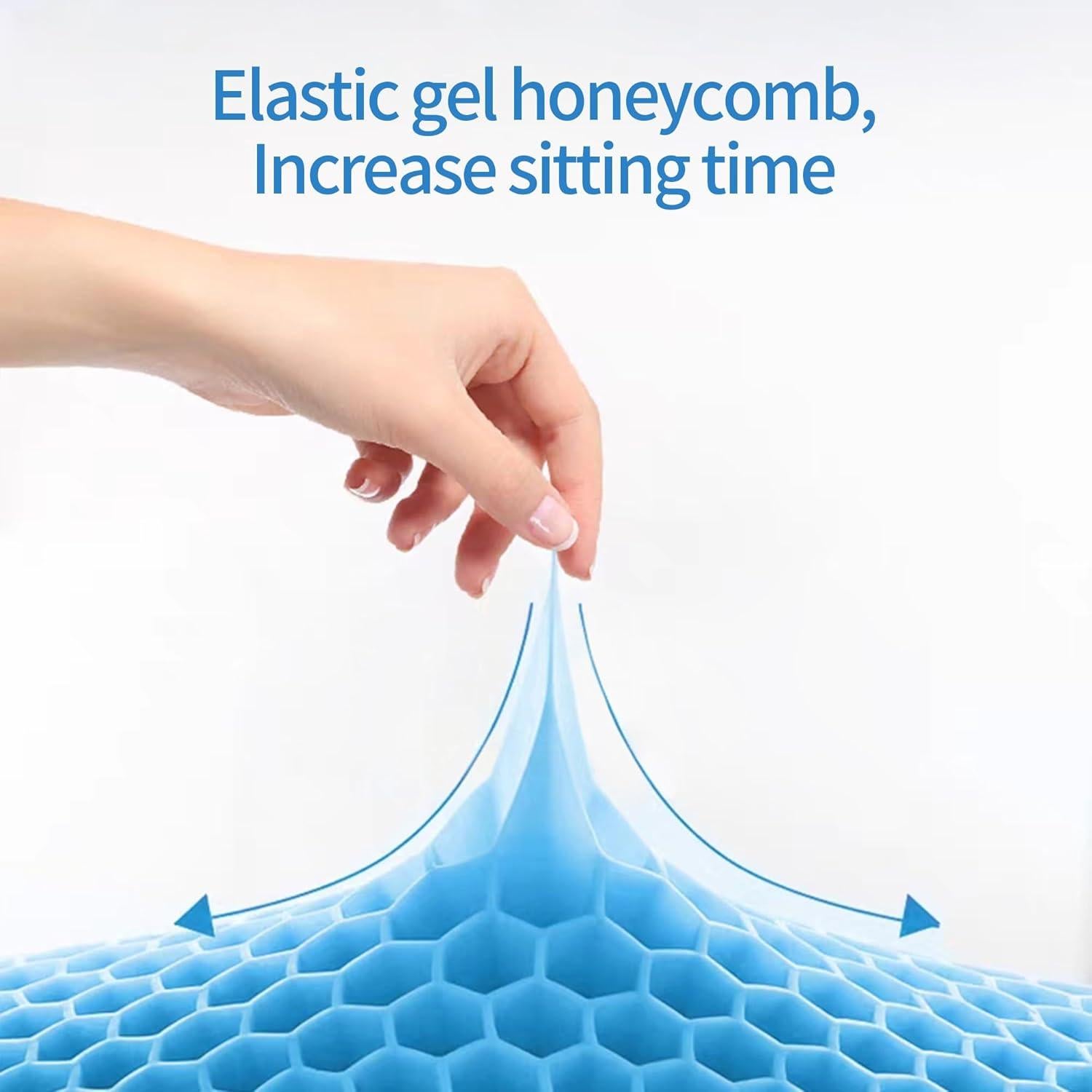 Cojín de Asiento Ergonómico Zickskt - Espuma de Memoria y Gel