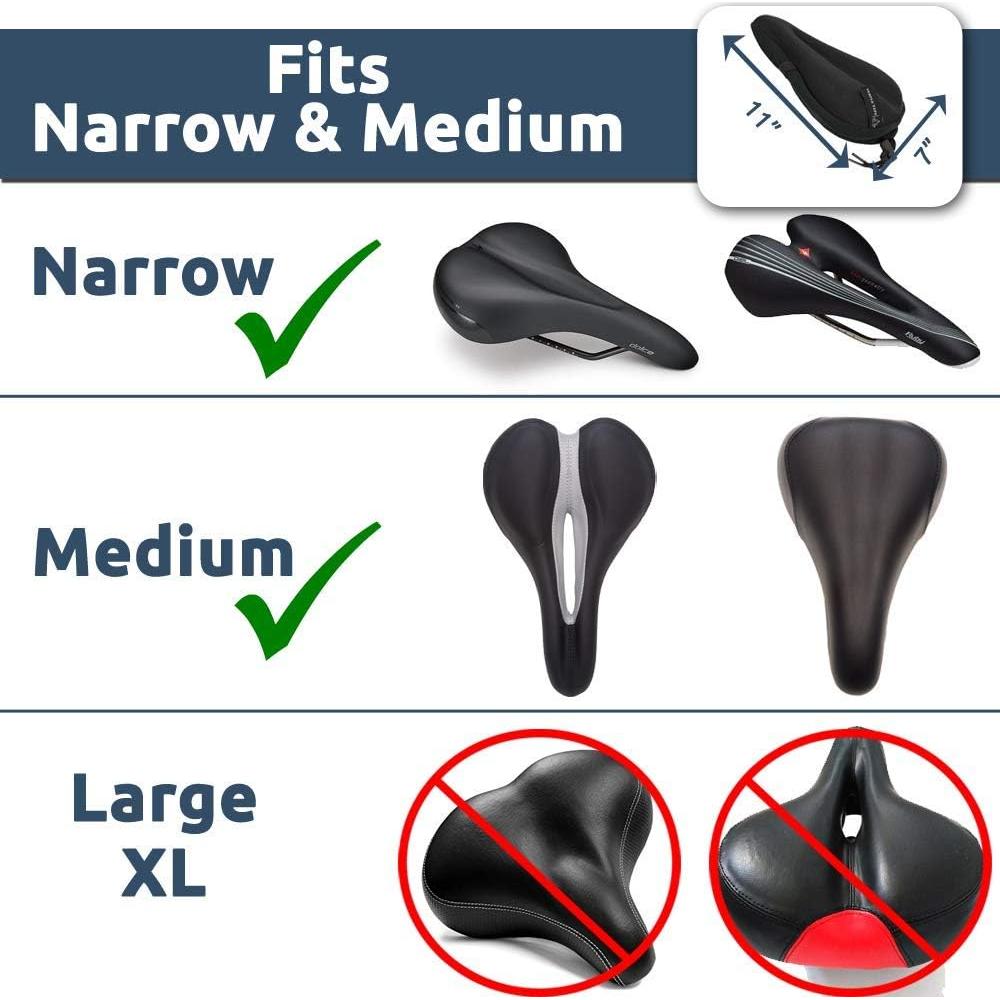 Cojín de Asiento de Bicicleta Temple Tape Elite 28.5x18.5cm Gel