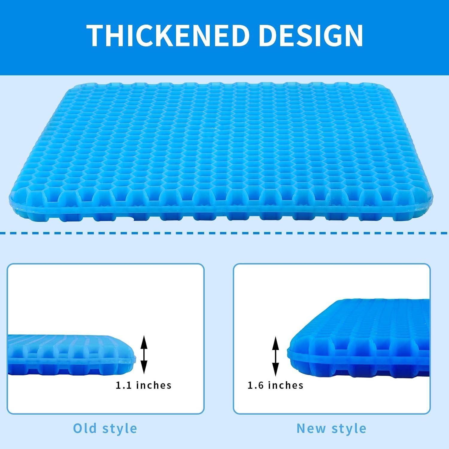 Cojín de Gel Ergonómico NIPURA 43.9x43.9cm Alivio Dolor