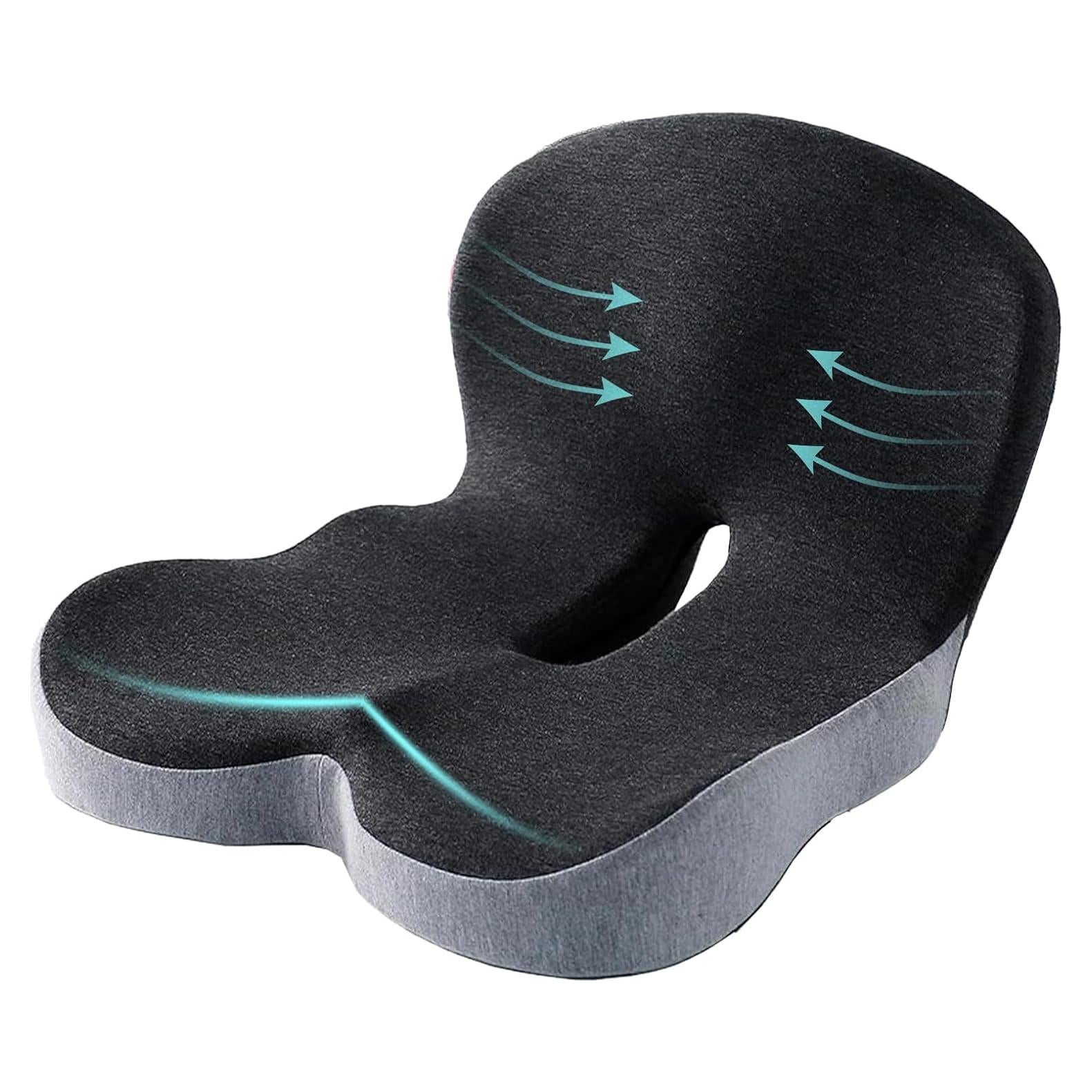 Cojín de Asiento Ergonómico SAMLOO de Espuma Viscoelástica