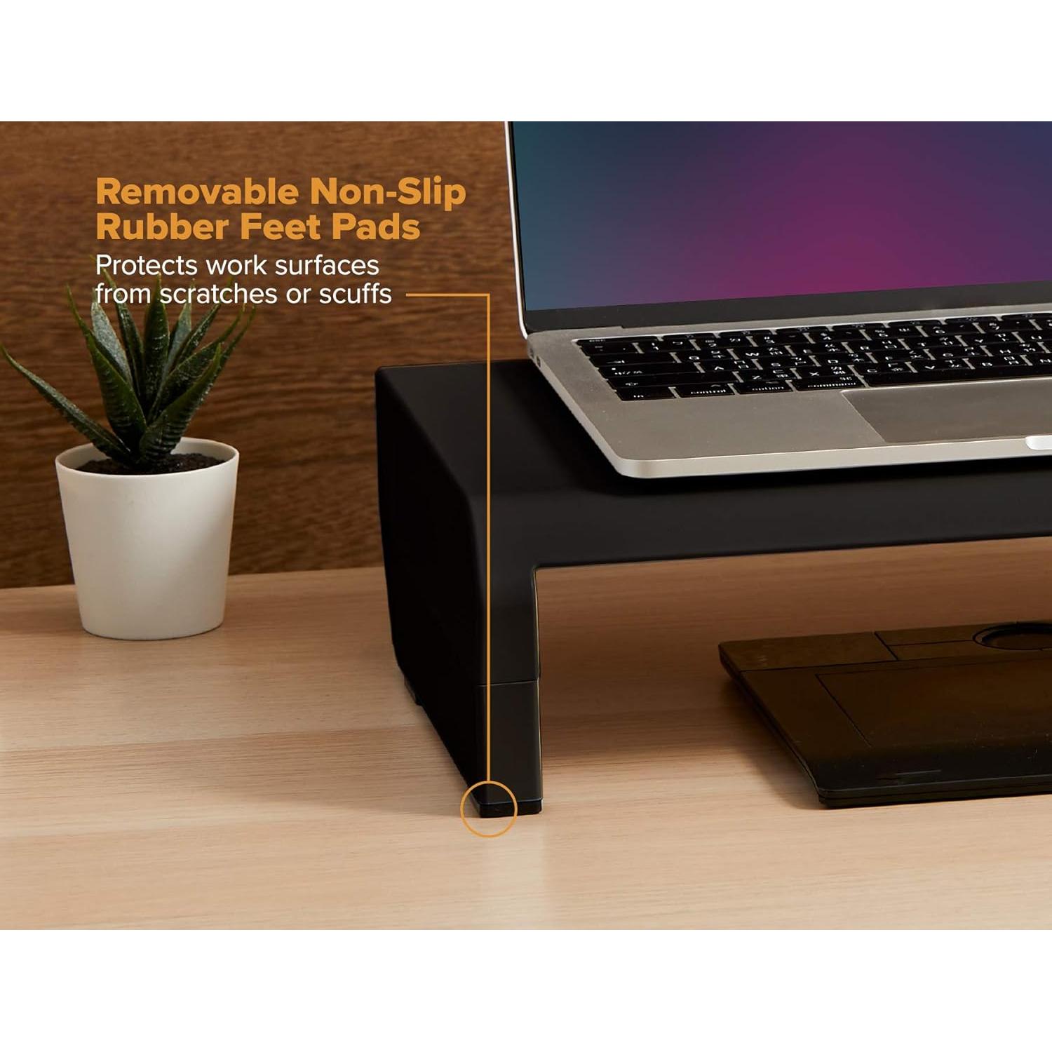 Soporte para Monitor Ajustable Bostitch Konnect Negro, 4 Alturas