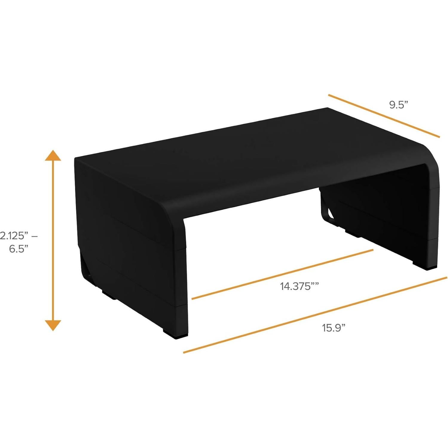Soporte para Monitor Ajustable Bostitch Konnect Negro, 4 Alturas