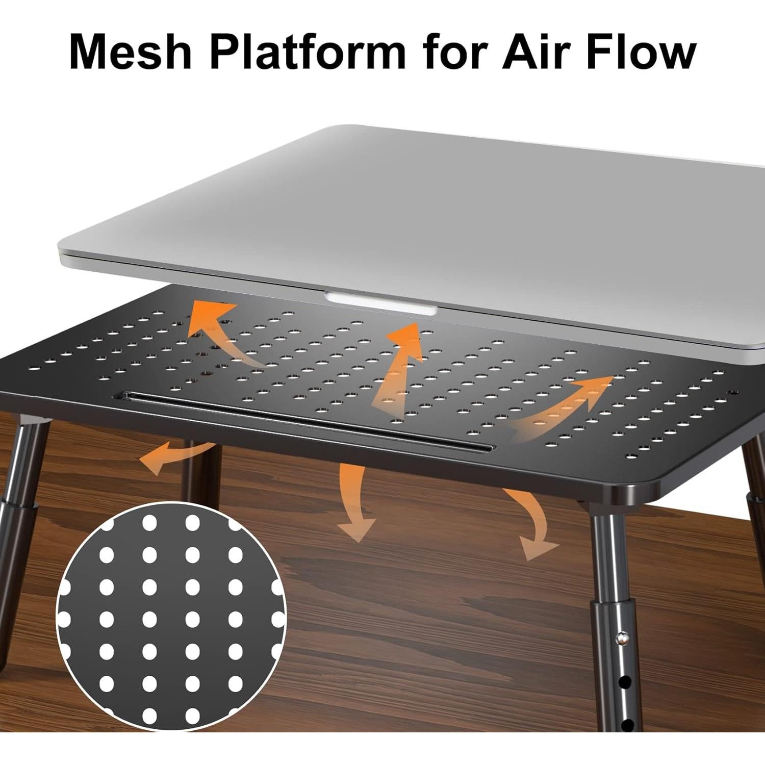 Soporte de Monitor Plegable Bracwiser Metal 3 Alturas Ajustables