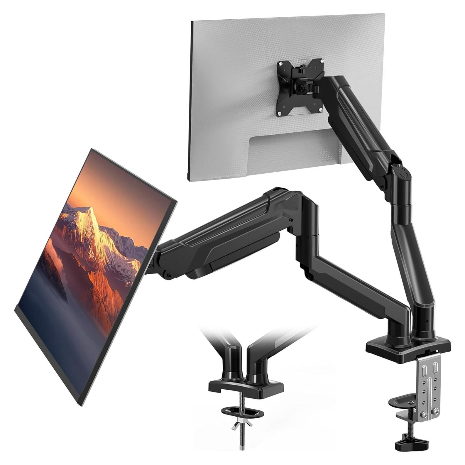 Soporte de Monitor Dual BONTEC GDM7502 Negro 15-32" 9 kg