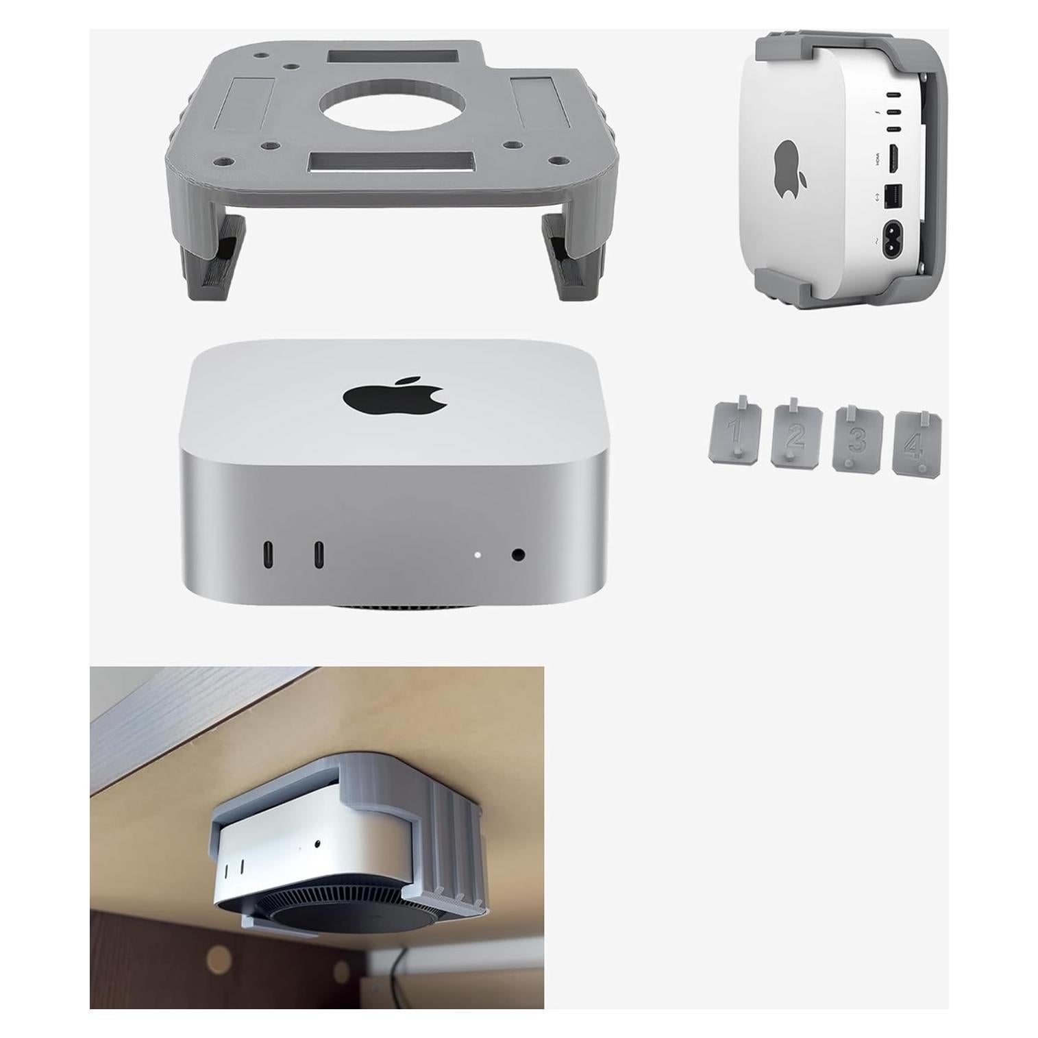 Soporte Todo-en-Uno Artigree para Mac mini M4 Pro Gris