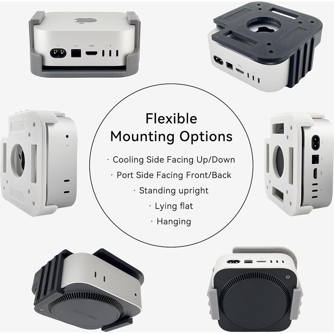 Soporte Todo-en-Uno Artigree para Mac mini M4 Pro Gris