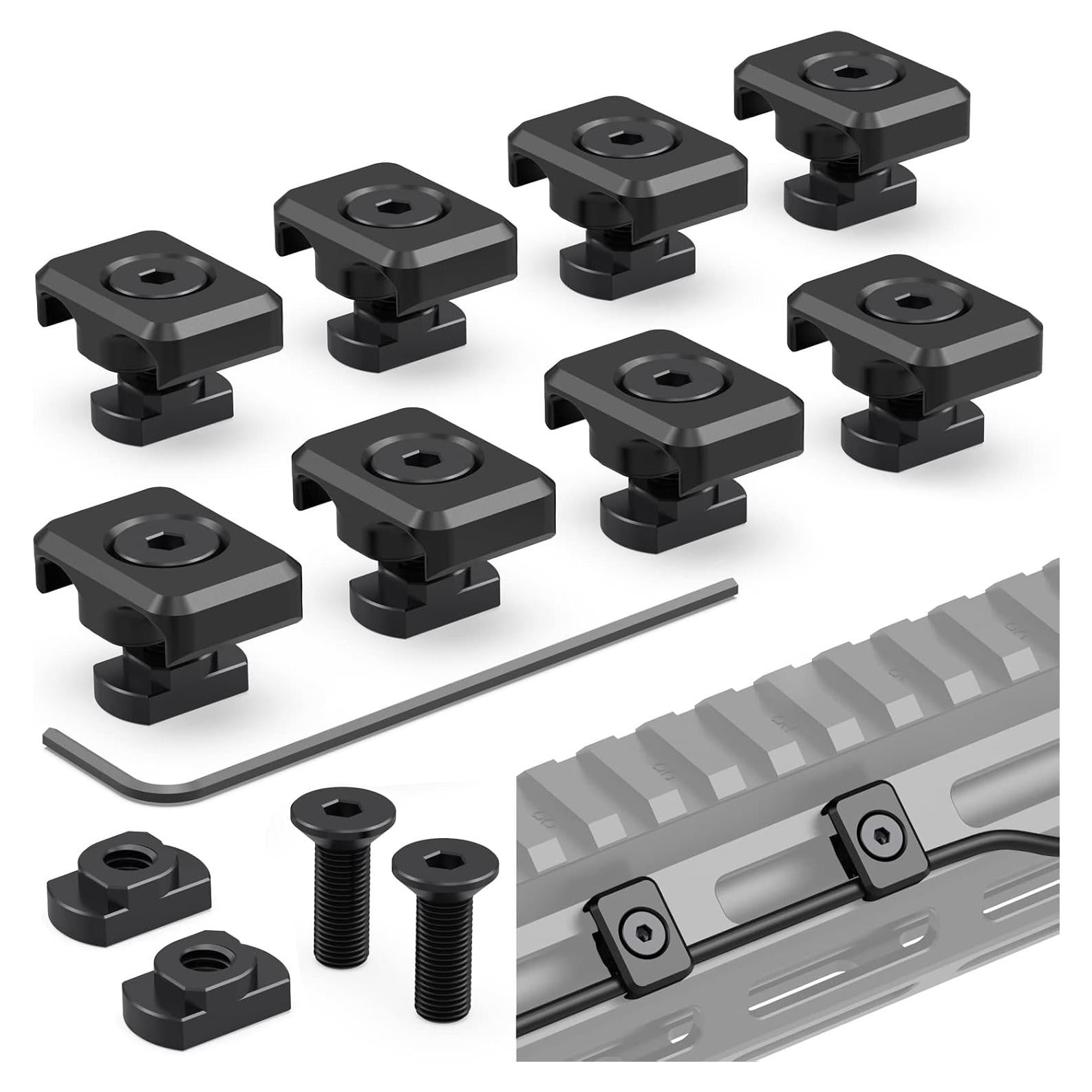 Guía de Cable CGM909 Guardtier para M-LOK - Paquete de 8