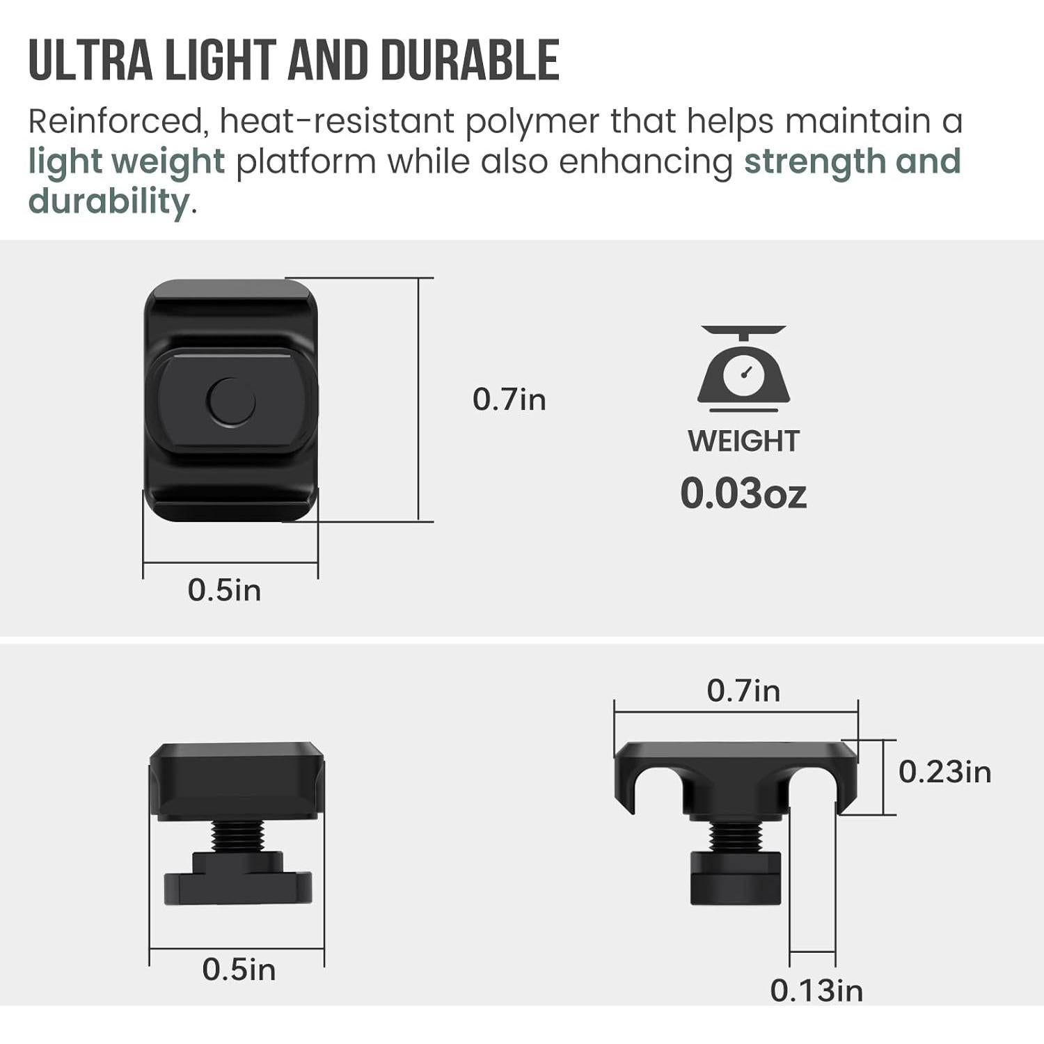 Guía de Cable CGM909 Guardtier para M-LOK - Paquete de 8