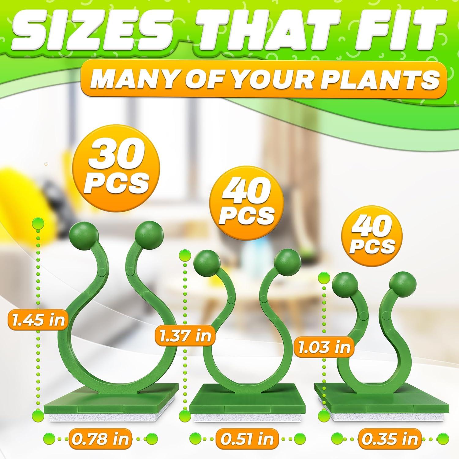 Clips de Pared para Plantas Trepadoras DIMROM - 110 Pcs