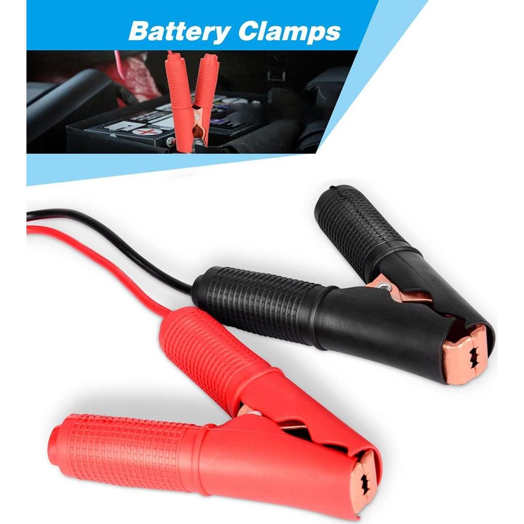 Cables de Arranque de Batería Automotriz QKUDNGHY 1m 13 AWG