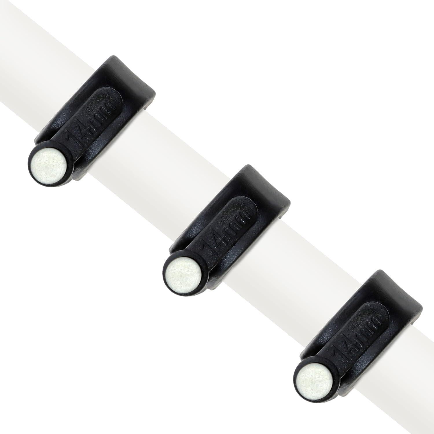 Clips de Cable Ethernet Mini Skater 100-Pack 14mm con Clavo