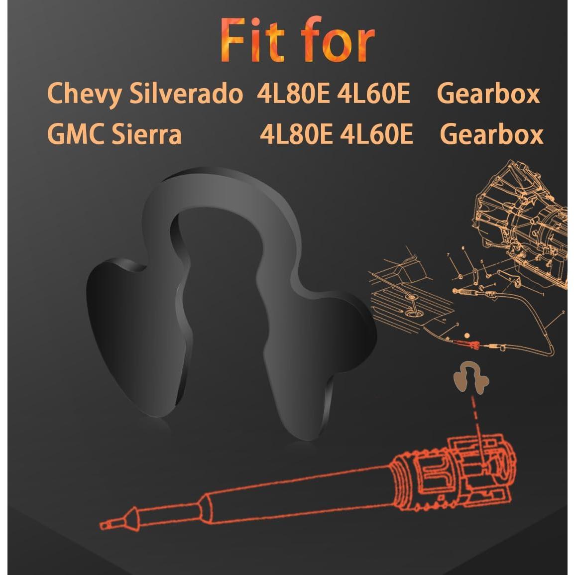 Clips de Cable de Cambio EVRBUL 10 PCS para Chevy/GMC