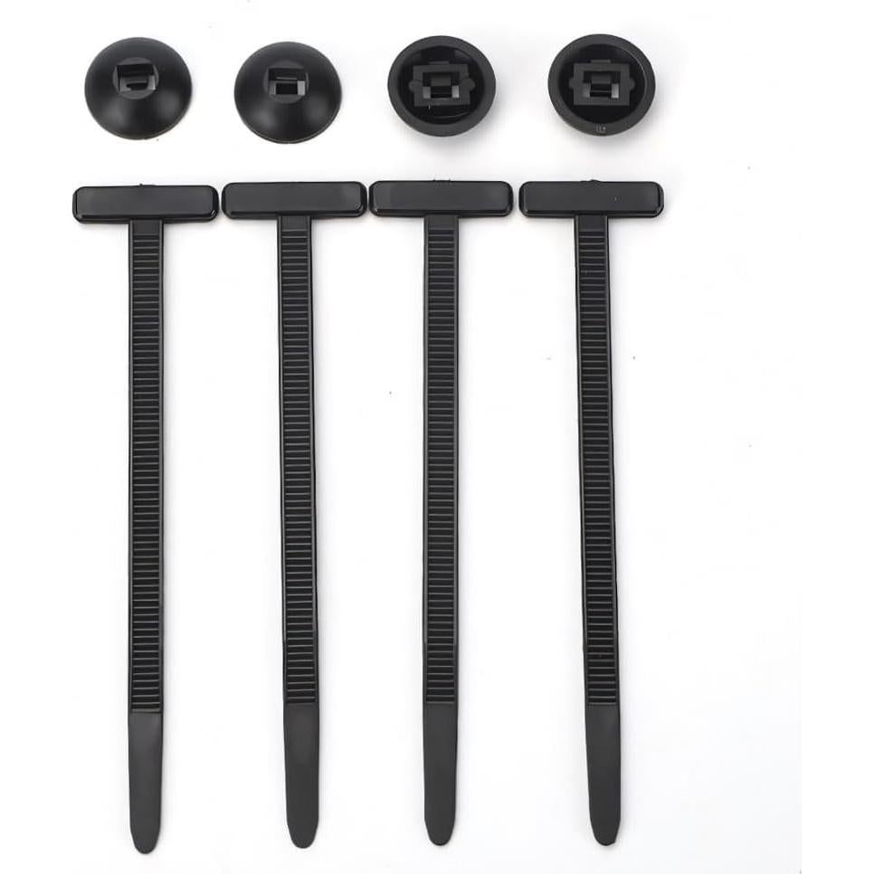 Paquete de 50 Clips de Hebilla de Nylon WoTravelPaL para Autos