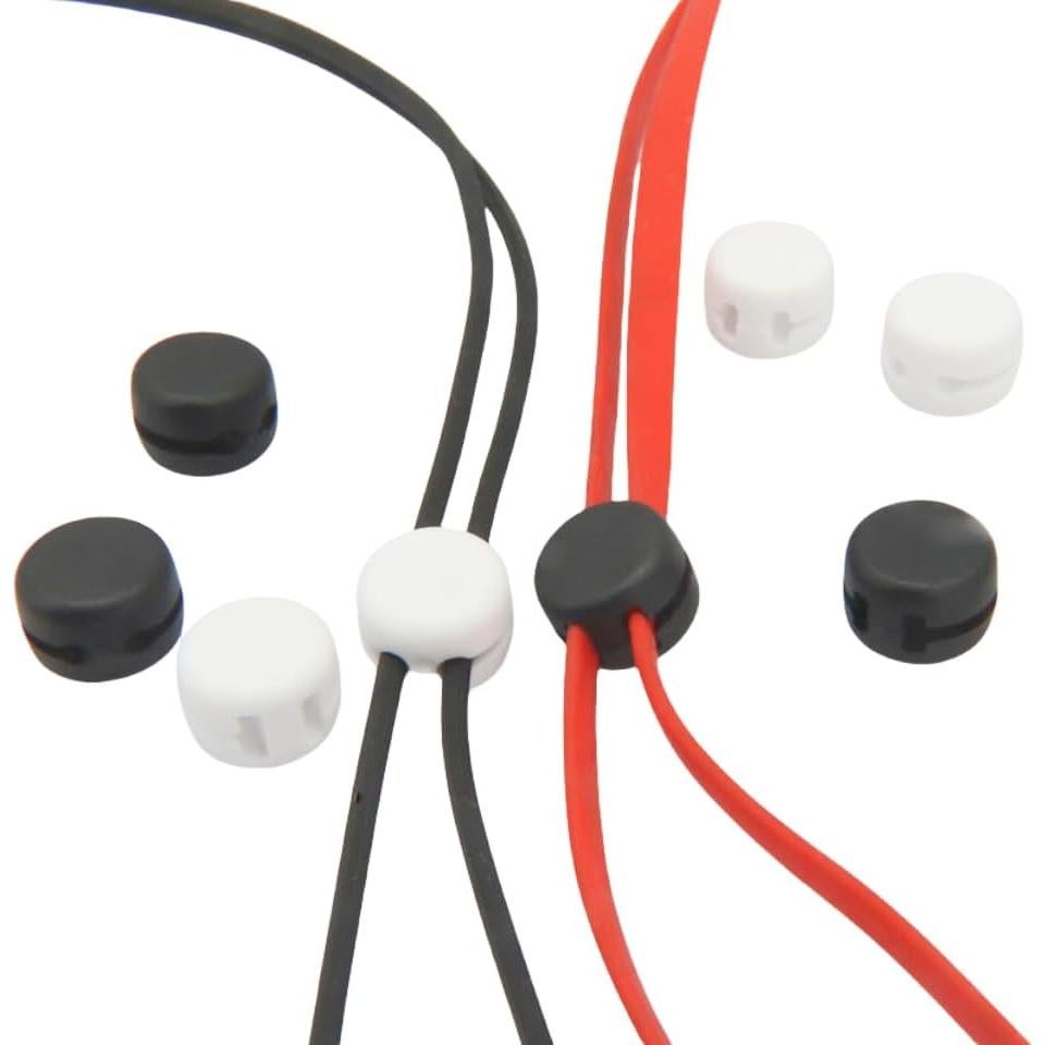 Paquete de 10 deslizadores de cable para auriculares CCeCCe
