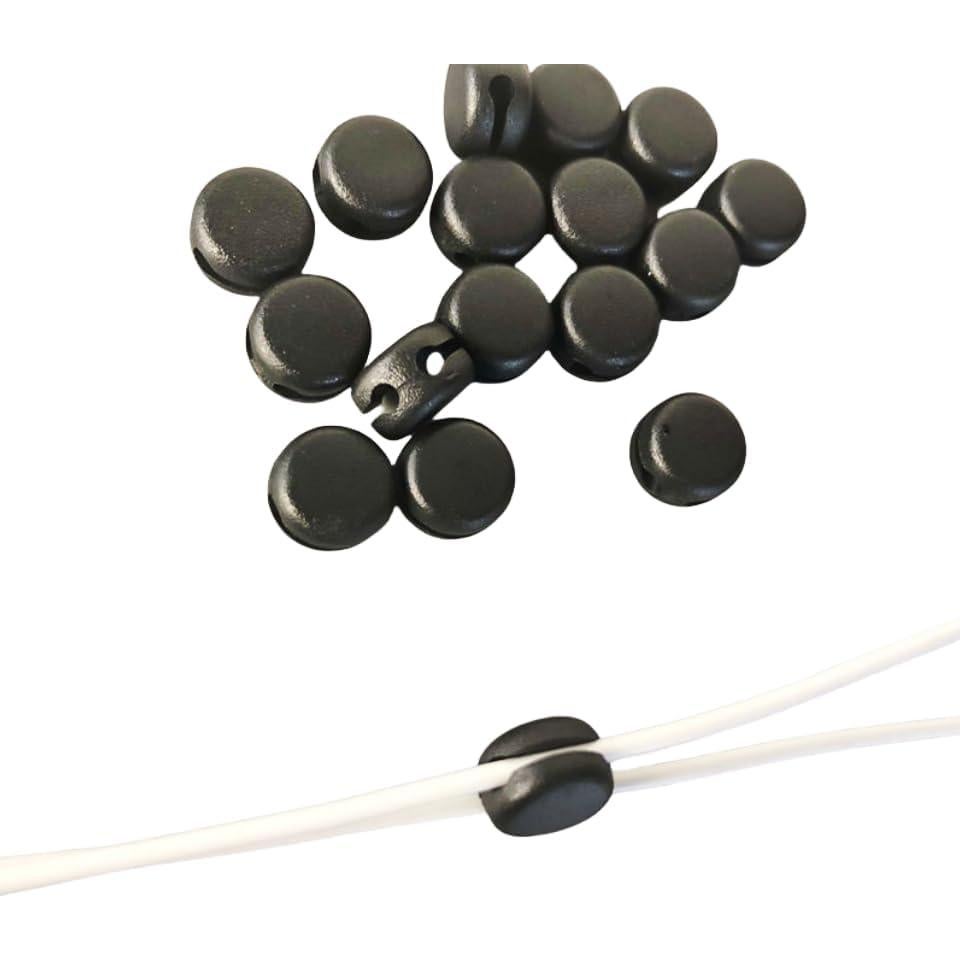 Paquete de 10 deslizadores de cable para auriculares CCeCCe