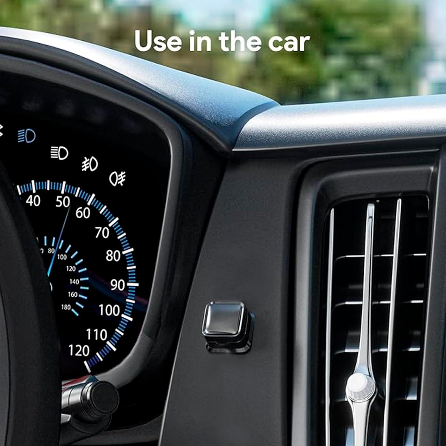 Paquete de 8 Clips Magnéticos Grizzly Supply para Cables Negro