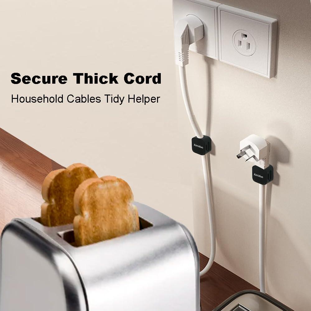 Organizador de Cables Magnético Aimiduo - Paquete de 10 Clips
