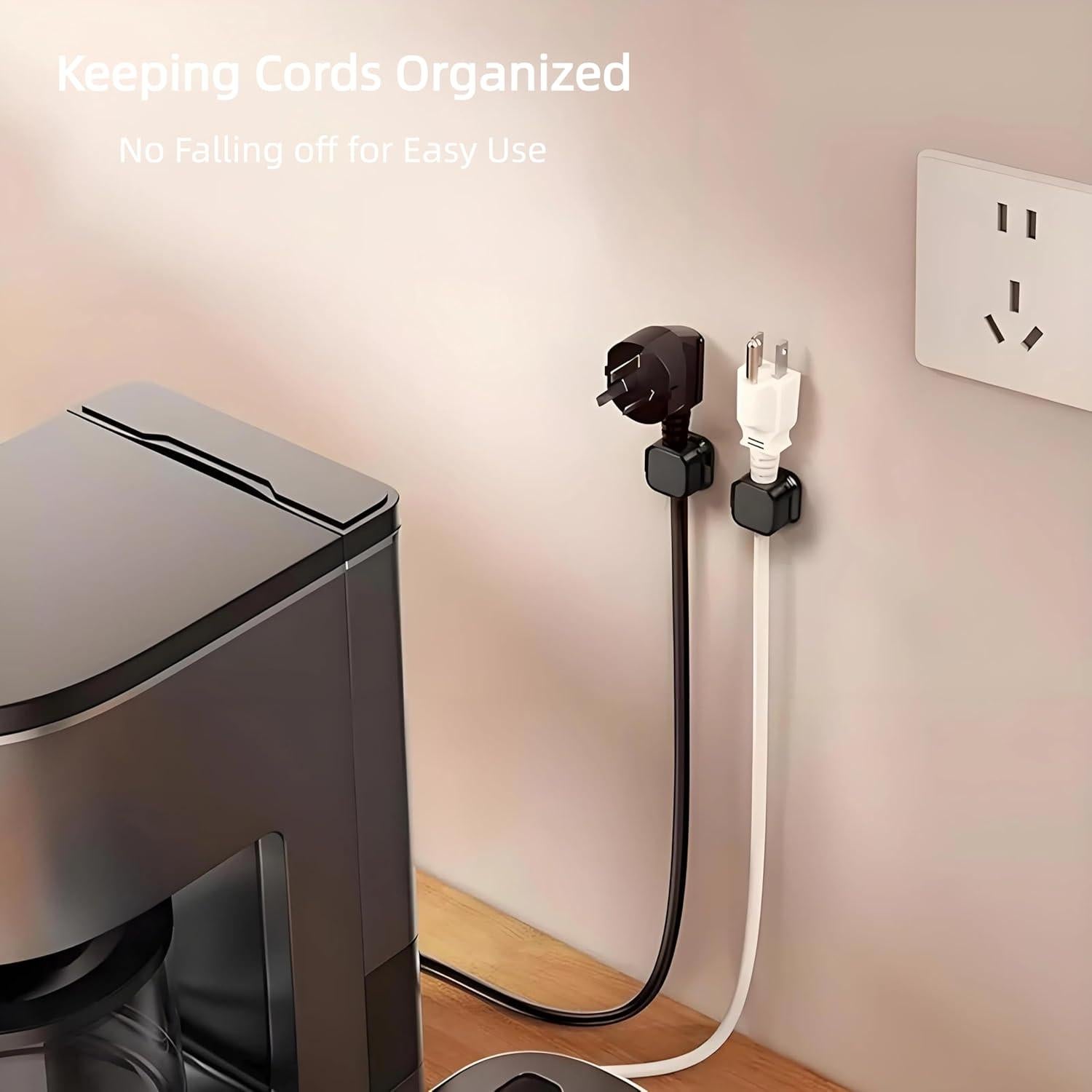 Organizador de Cables Magnético WANLILAI 6 PCS Blanco