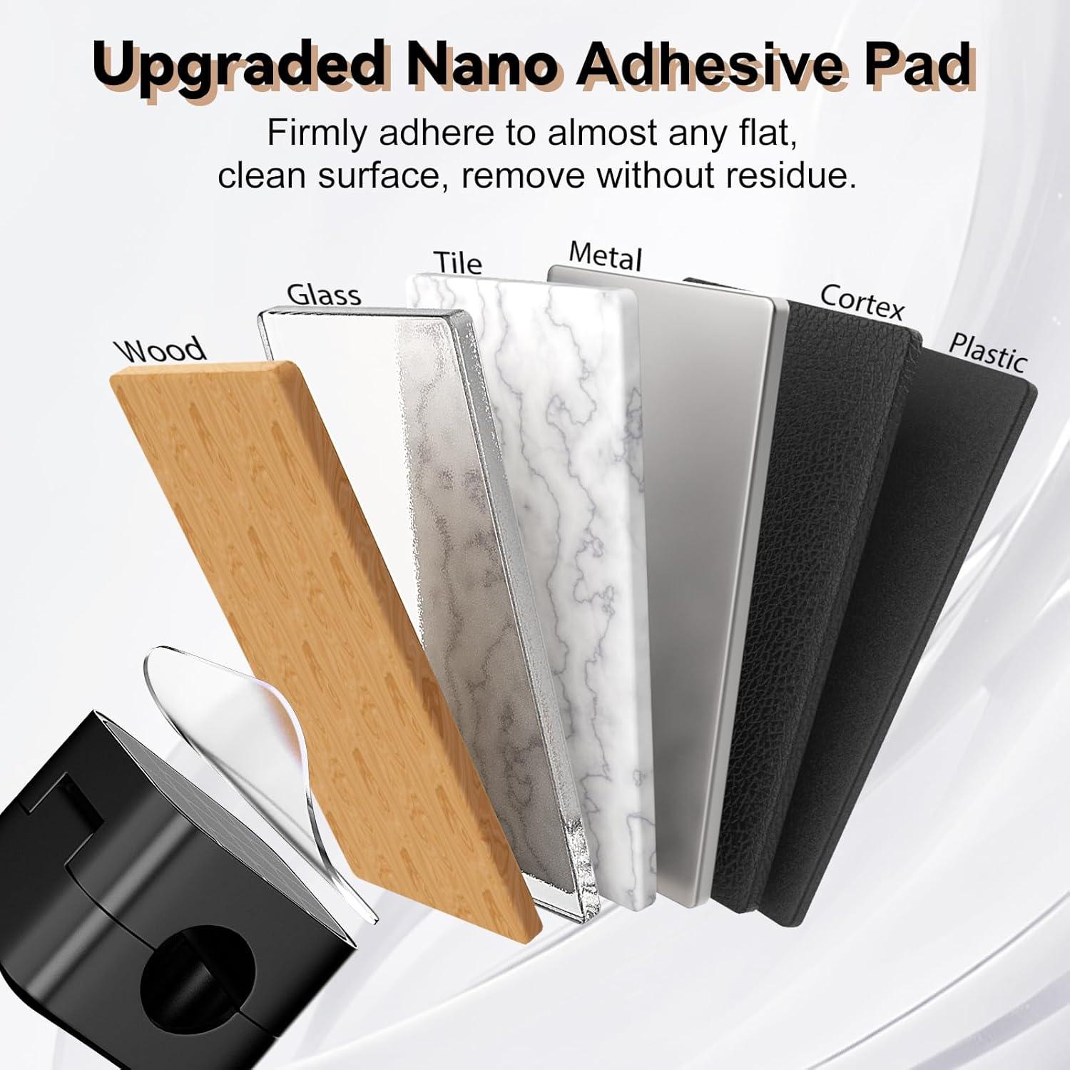 Organizador de Cables Magnético TiMOVO, Paquete de 8, Negro