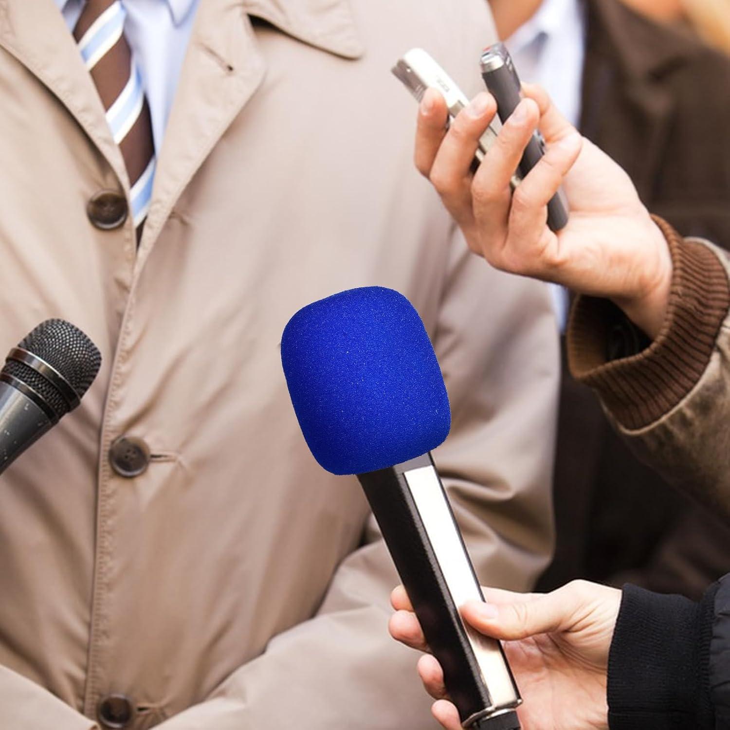 10 Fundas de Espuma para Micrófono Multicolor - Paraviento