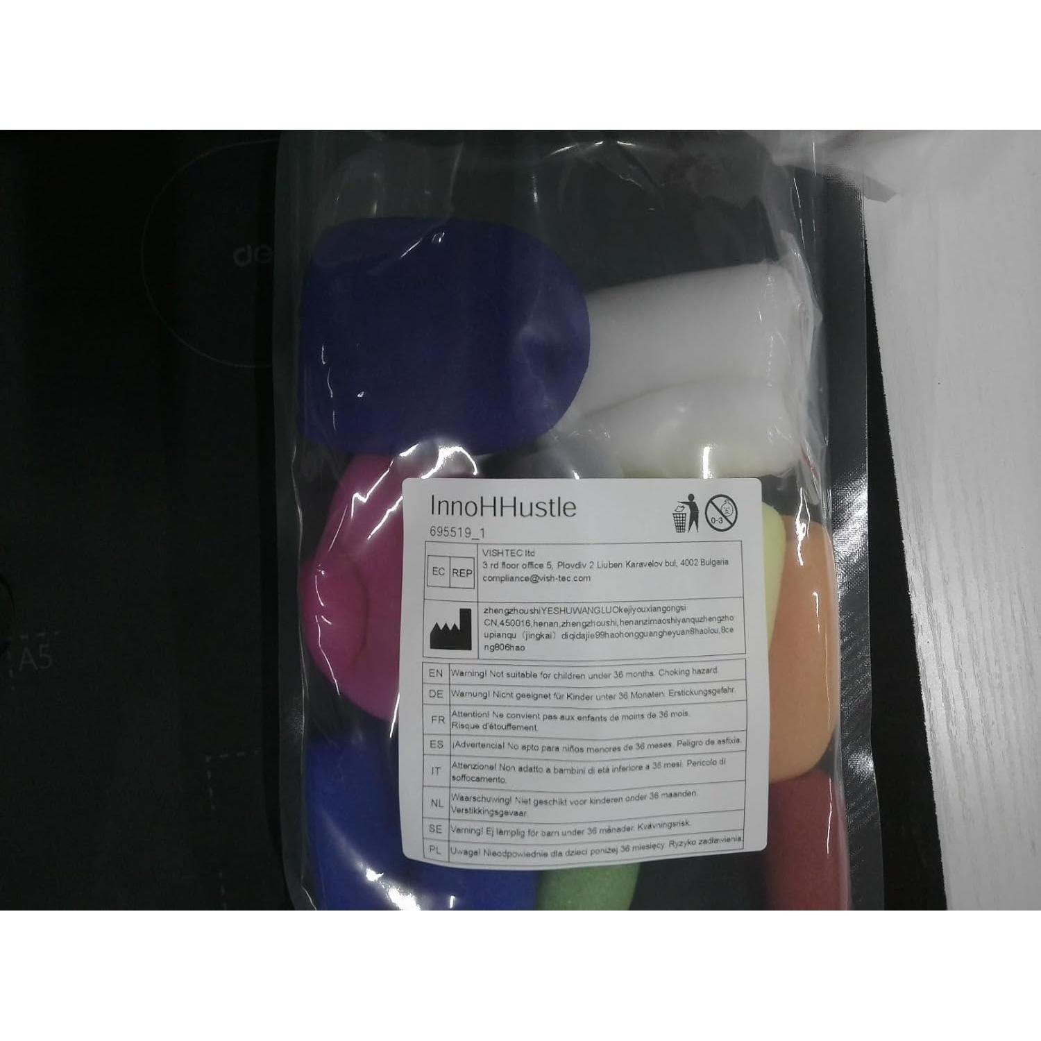 10 Fundas de Espuma para Micrófono Multicolor - Paraviento