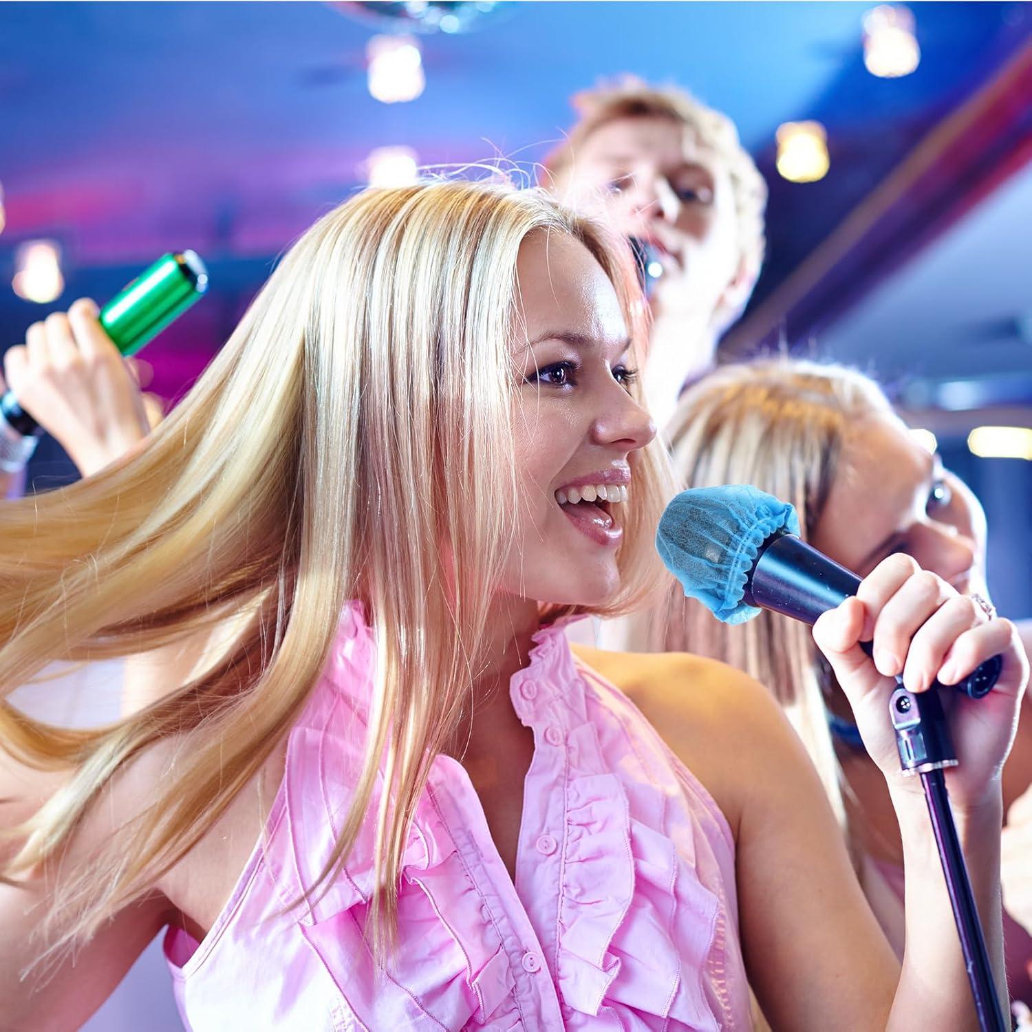 400 Cubiertas Desechables para Micrófono - Higiene y Protección