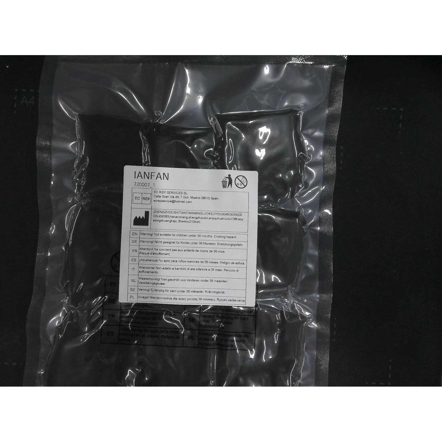 Funda de Espuma Negra para Micrófono - 9 Piezas - Filtra Ruido