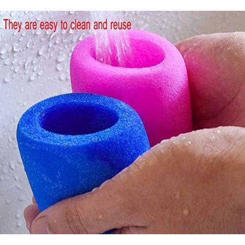 20 Cubiertas de Micrófono de Espuma Luckkyme - 10 Colores